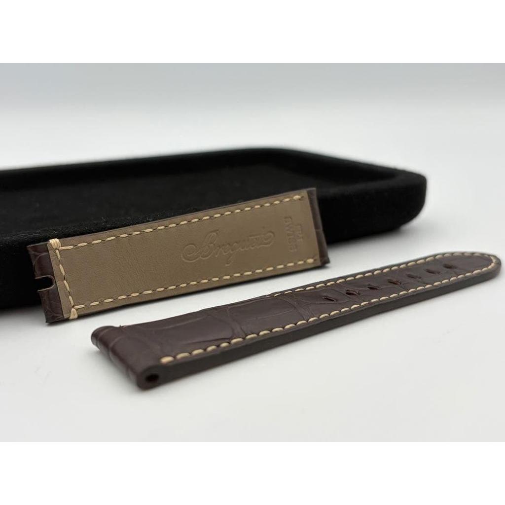 Used Breguet Genuine Alligator Strap 22mm Brown