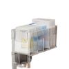 Acrylic Facial Mask Organizer Storage Box with Compartments for Makeup and Skincare