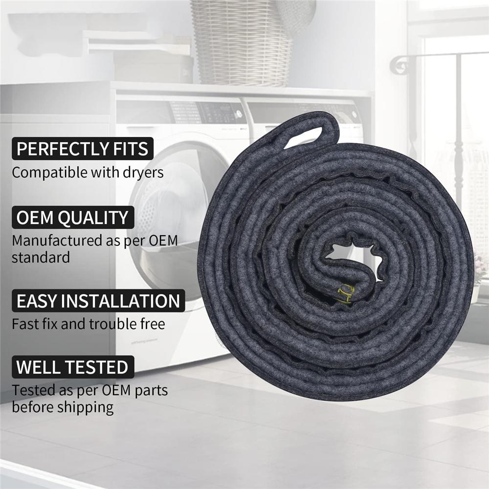 Neue Filzdichtung für Trocknertrommel DC97-07618A für Samsung.