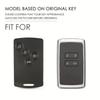 Leather Car Key Case Cover For Renault Duster Captur Clio Logan Megane RS 1 2 3 4 Koleos Scenic Nema Fluence Zoe Accessory
