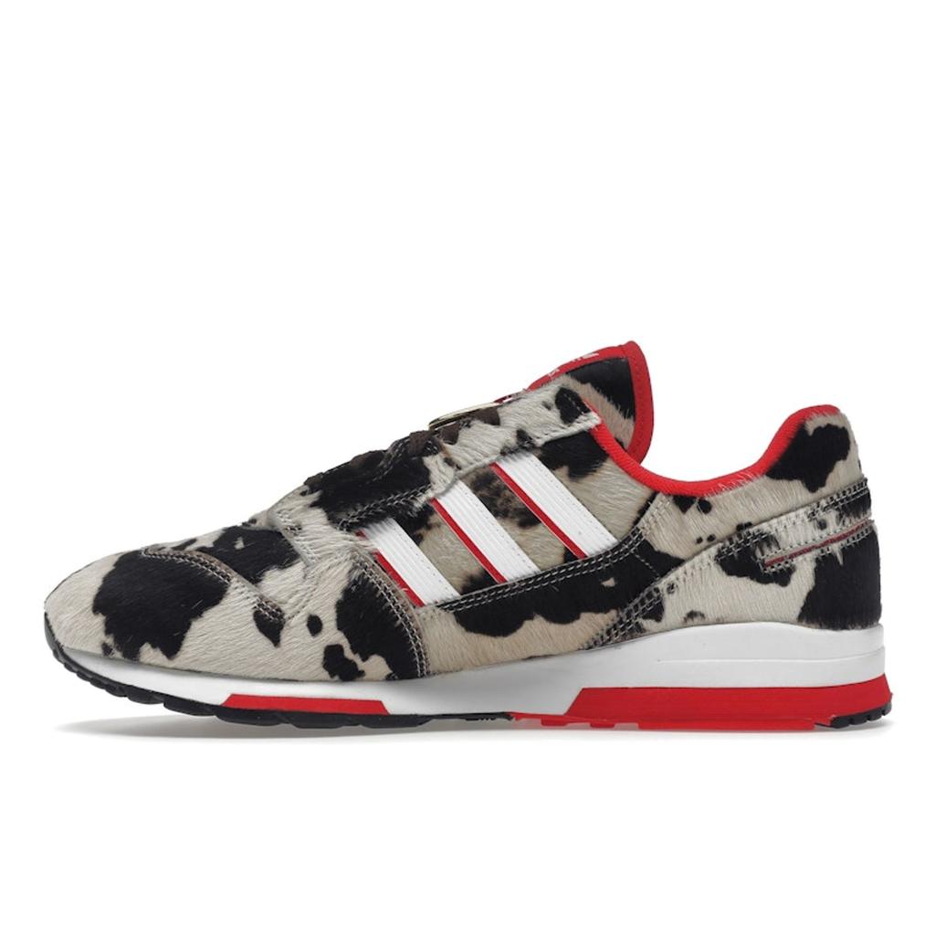 Adidas ZX 420 Year of the Ox Unisex Sneakers Cream Footwear-White Lust-Red FY3662
