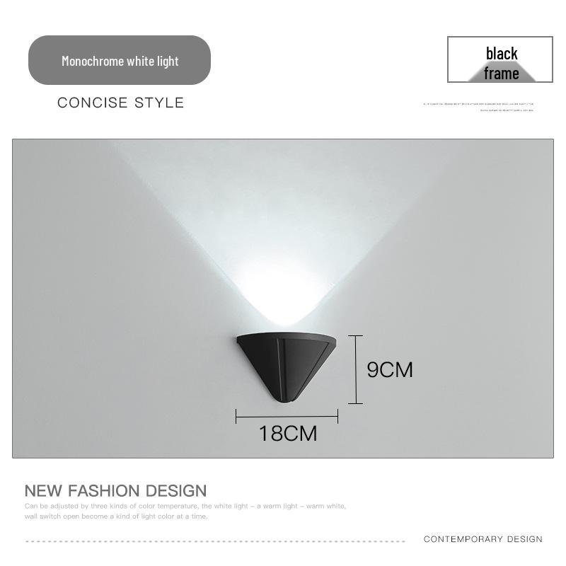 

Waterproof LED Outdoor Wall Light for Modern Entrances Neutral Light