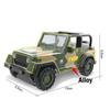 Liga de metal carro relógio simulação militar tanque armado veículo blindado caminhão de brinquedo das crianças modelo helicóptero