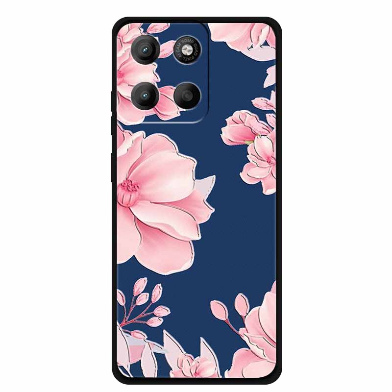 

3D Emboss Case For Motorola G67 Power Phone Case Flowers Silicone Soft Back Cover For Moto G57 Power Edge 70 Case G 57 Coque Bag Moto G67 Power