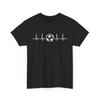 Soccer HeartbeaT Shirt, Soccer Ball Sports Lovers Player Women Men Shirt