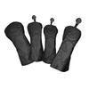 Durable Embroidery Skull Pattern golf Cover Hybrid Driver Headcover Sleeve w/ No. Tag Accessories