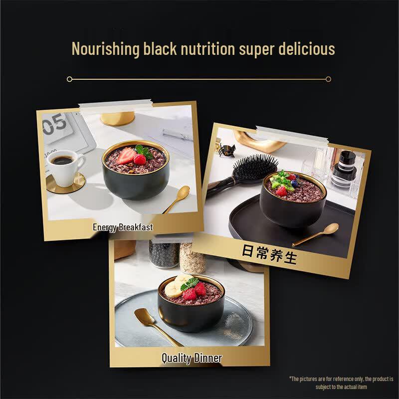 Quaker Black Sesame & Black Rice Nourishing Oatmeal