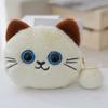 Adorable Cat Coin Purse Plush Coin Pouch Cute Headphone Bag For Kids And Students