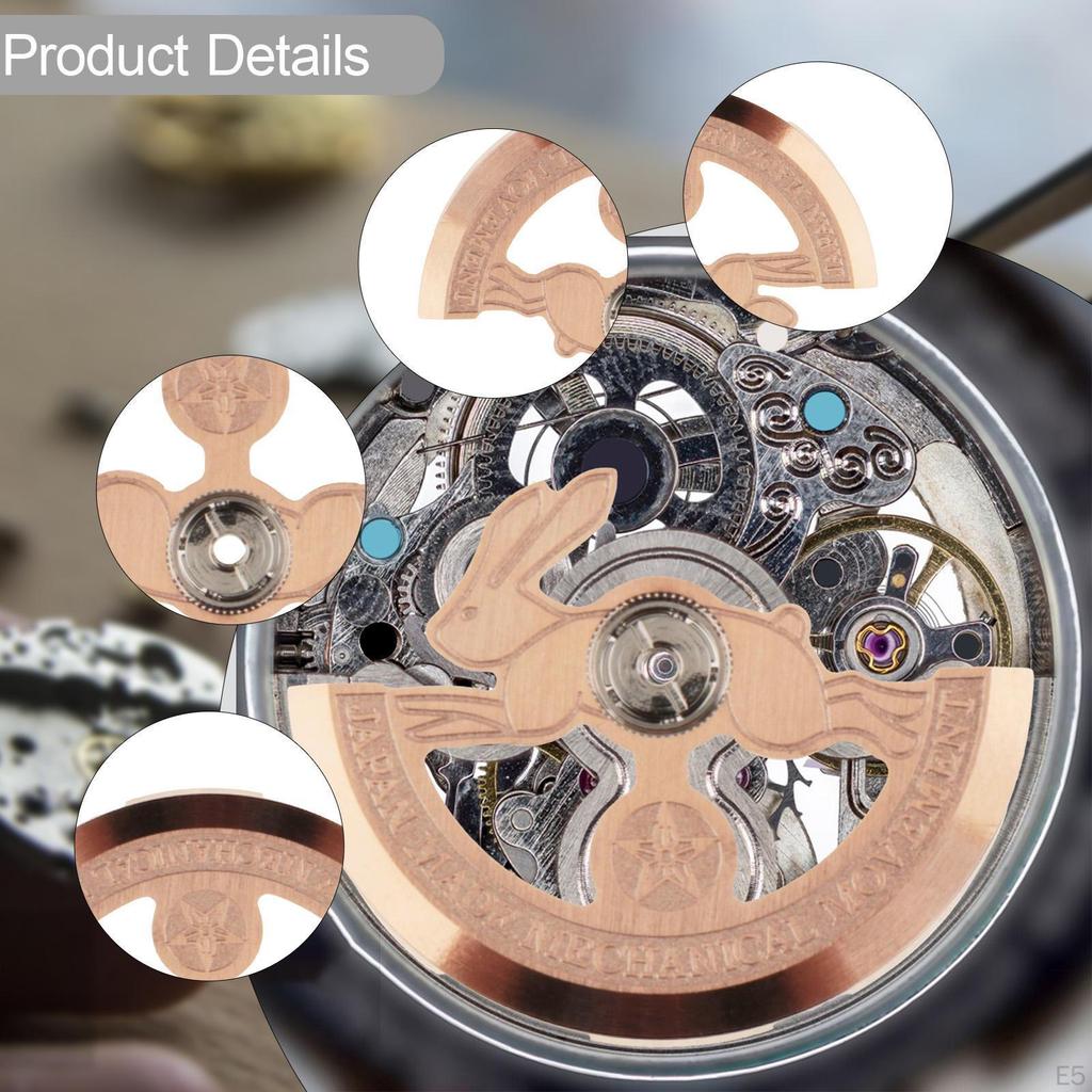Zajíčkový strojek hodinek Rotor Automatický Začátečník pro Mechanické hodinky Dospělí Opravování