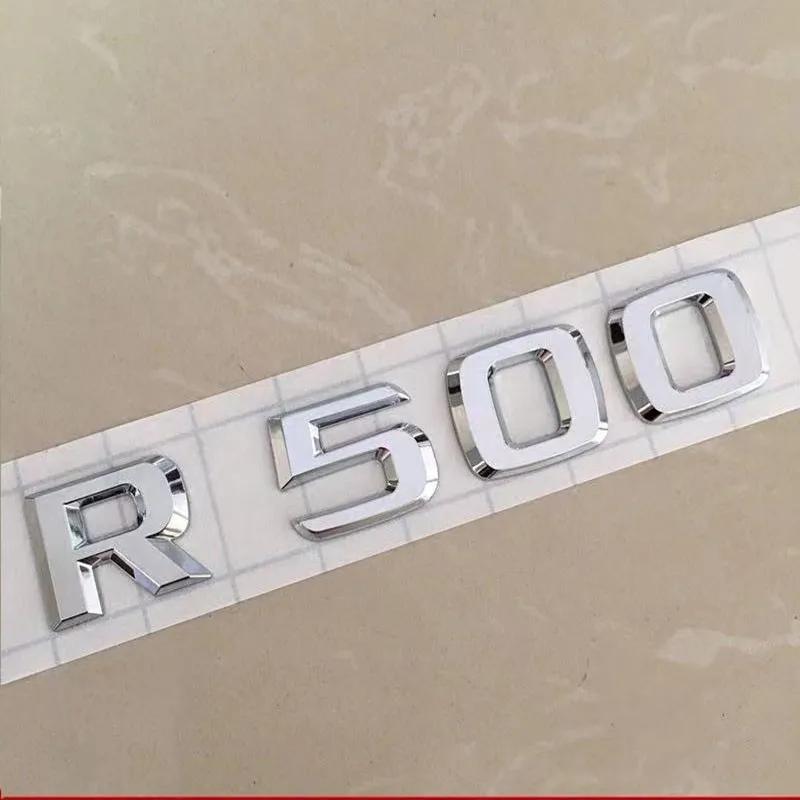 

Flat Font Chrome Letters R320 R400 4Matic Top Quality ABS Emblem for Mercedes Benz R Class Car Trunk Nameplate Logo Sticker