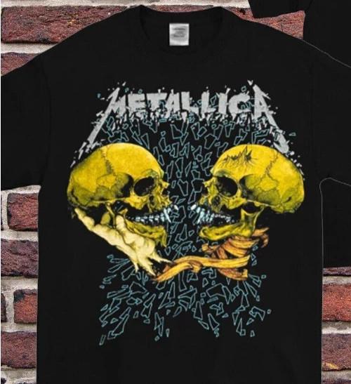 90s Metallica Sad But True T-Shirt Metallica Rock Band Shirt All Size S-5XL HOT Unisex T-Shirt L