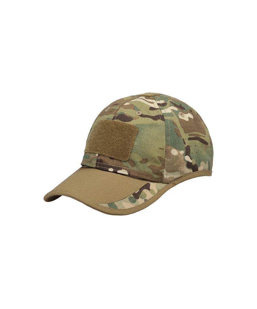 Banseupeullai Rvs Double Ring Visor Velcro Cap Hat Flat Camo-Coyote