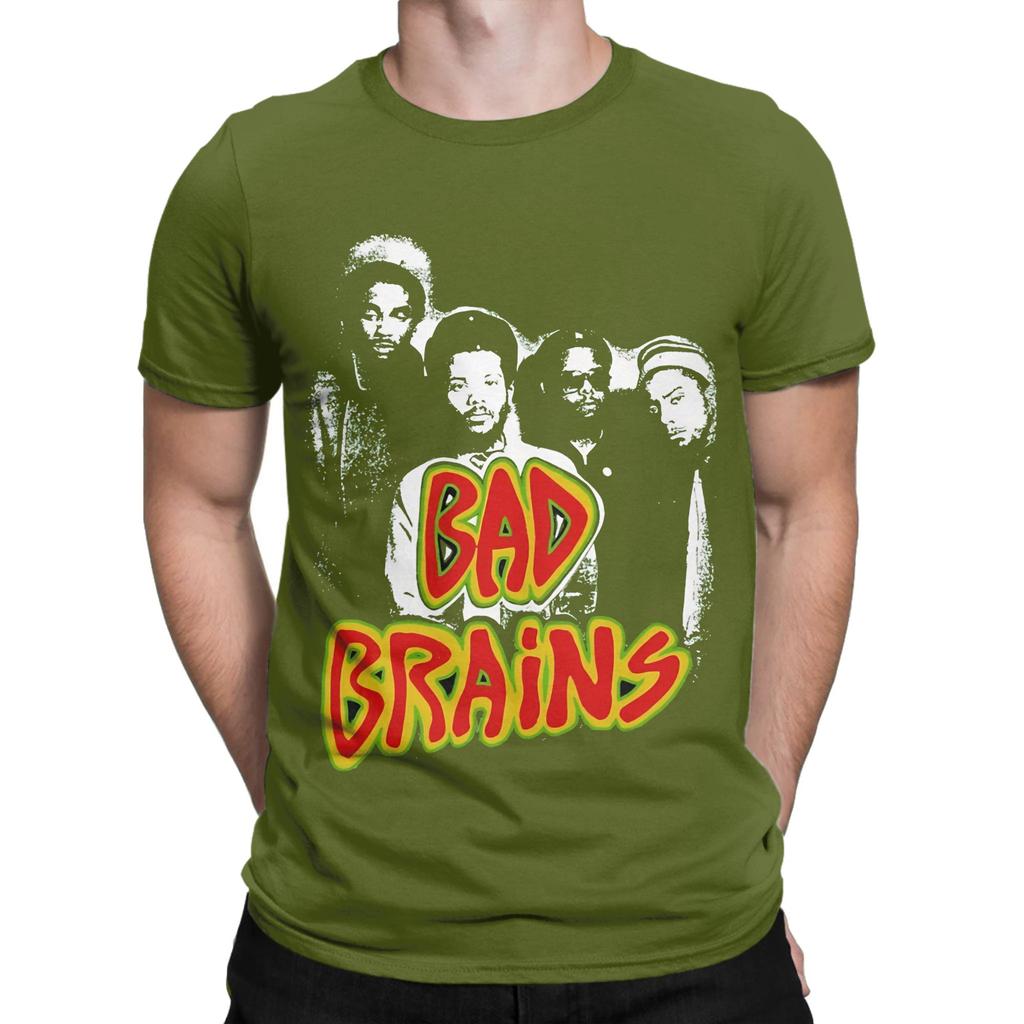 Bad Brains Punk Novelty 100 Cotton TShirt Bad Brains Tees Tops For Unisex