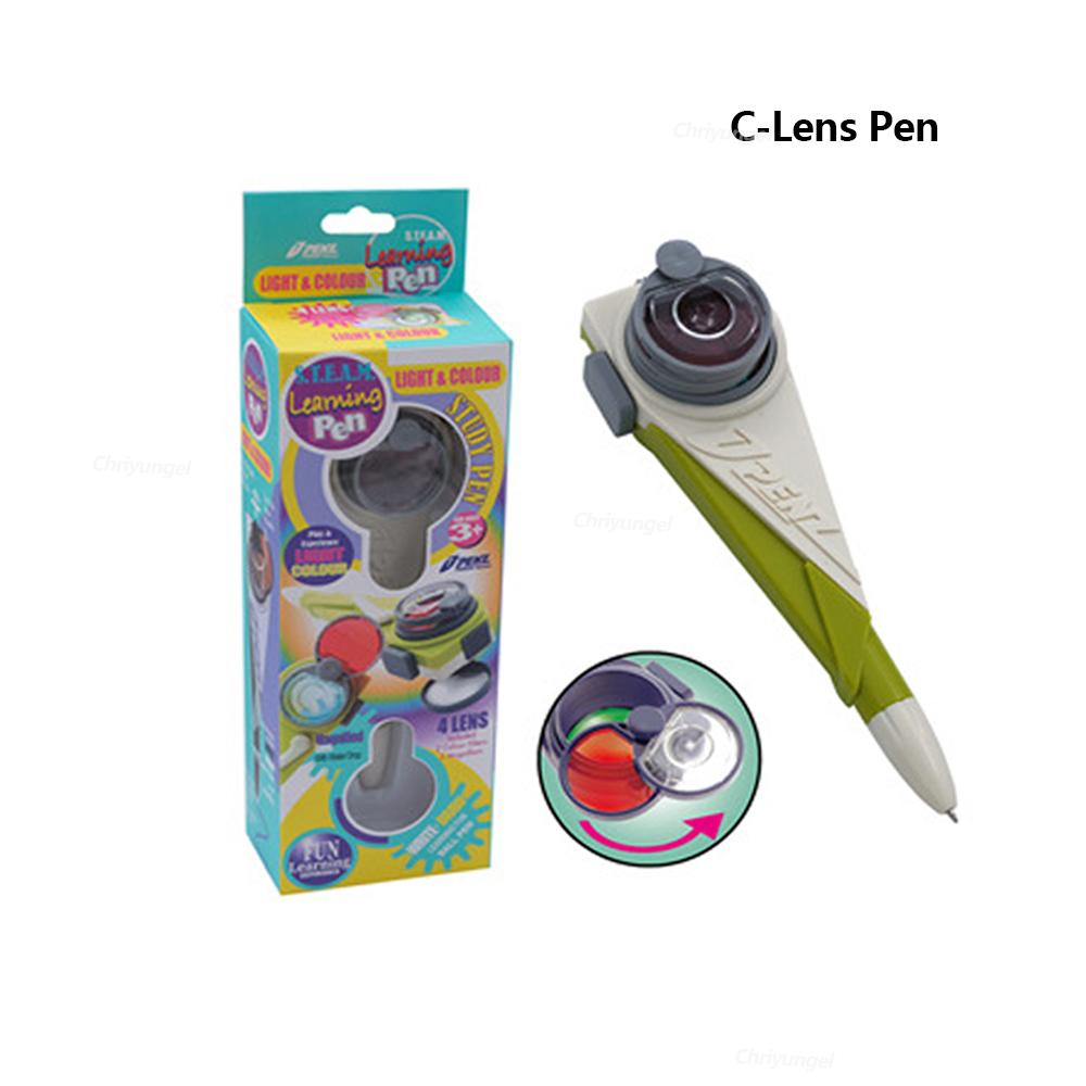 

STEAM Toys Multifunction Pen Students Science Experiment Technology Educational Toy Stationery Physics Gifts for Kids Girl Boy