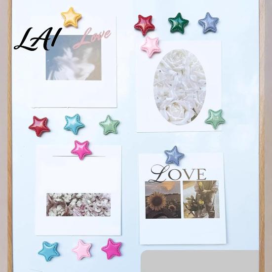 Mini Star Magnets 2Pcs 3D Refrigerator Magnet Resin Shape Fridge Decorative Magnet Magnetic Decoration for Kitchen Office Whiteboard Cabinet
