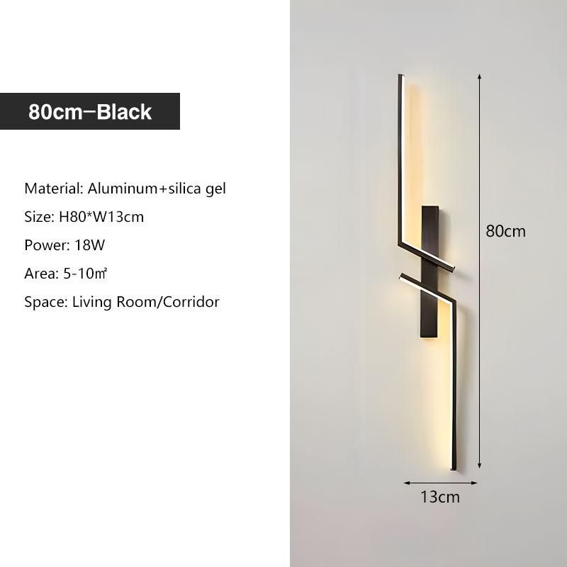 

Черно-золотые внутренние светодиодные настенные светильники для телевизора, дивана, фона, спальни, скандинавские светодиодные настенные светильники, декор, коридор, проход, настенное бра, освещение Neutral Light