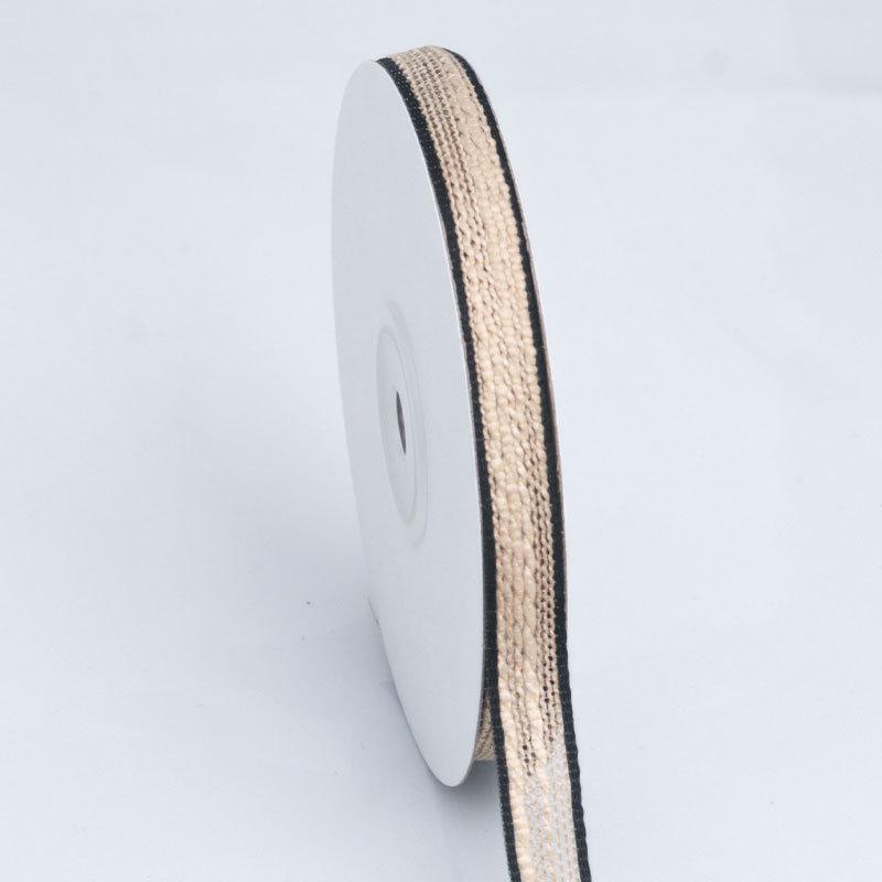 DIY Romantic and Cozy Double-sided Cuffed Edge Wavy Stripes Cotton and Linen Colorful Ribbon DIY Bow Braided Hair Ribbon Hairpin Decorative Ribbon