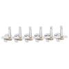 Smooth Tuning Open Tuners Metal 12 String Guitar Parts Precision Machine Heads  For Guitar Repair