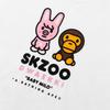 BAPE X STRAYKIDS DWAEKKI BABY MILO T-SHIRT (M) White