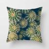 Fashion Tropical Plant Polyester Pillow Case Office Fabric Sofa Cushion Cover Home Polyester Pillow Case