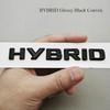 3D ABS Car Styling Logo HYBRID Badge Rear Trunk Emblem Side Fender Sticker For Mercedes Benz C E GLE GLC Class Auto Accessories AD1