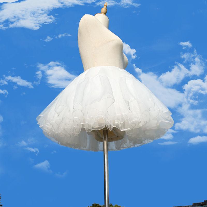 Lolita 35cm Soft Tulle Dog Petticoat with Four Layers - Boneless Support for Cosplay and Underskirt