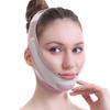 Pink Mesh Breathable V-Face Lifting Bandage for Jawline Contouring