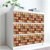 Waterdichte 3D Mandala Patroon Tegelstickers Keuken Badkamer Decoratie Zelfklevende Muur Meubelstickers Vloerbehang