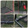 Lacquer 600D Oxford Cloth Portable Golf Hitting Practice Net Driving Training Aids With Carry Bag Black 300 X 210 X 91cm