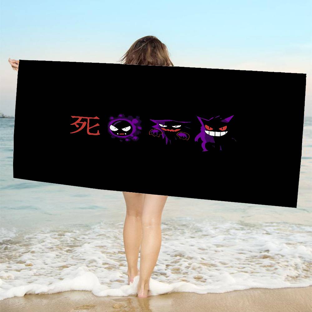 

Japanese Anime G-GengarS Microfiber Printed Beach Towel Mountain Climbing Yoga Beach Swimming Running Absorbent Soft Towel W40*H60(CM)