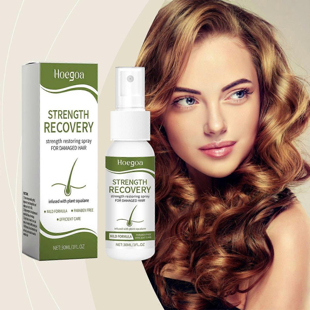 Hoegoa Leave-In Hair Repair Spray Nourishes Hair, Making It Naturally Fluffy, Smooth And Lustrous. Leave-In Hair Care Spray