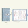 Waterproof Bank Deposit Folder Transparent Inner Page Money Collection Book