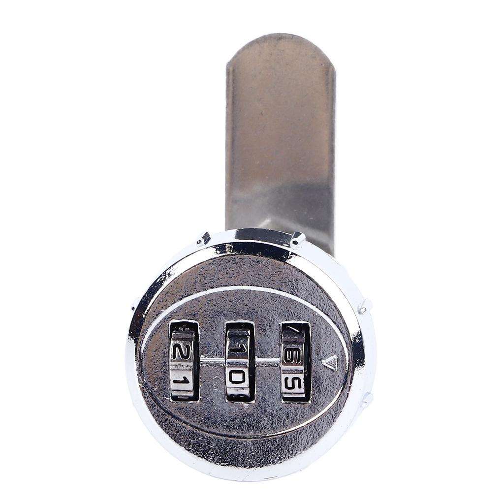 Combination Cabinet Cam Lock Mini 3 Digit Password Mechanical Cabinet Lock for Drawer Mailbox Office L20