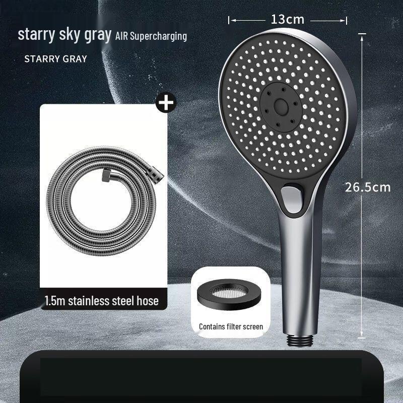 MDNG 3-Setting Pressurized Shower Head
