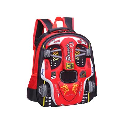 Primary School Backpack, Kindergarten 3D Car Backpack Backpack, Backpack For Children Aged 1-3 To 6, Male