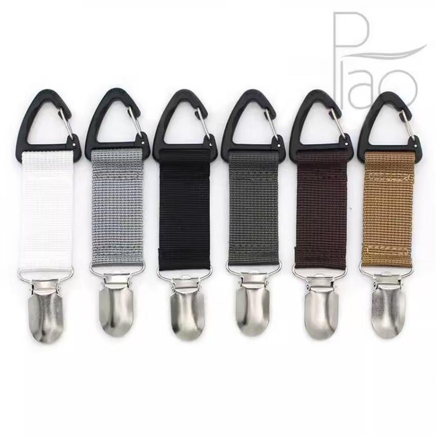 Outdoor Travel Straw Hat Clip Portable Hat Significant Other Bag Clip Multipurpose Outdoor Gloves Storage Clip