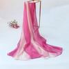 160*50cm Gradient Fashion Chiffon Scarf Women's Long Wraps and Shawls Lady Spring Autumn Scarves Bandana Hijab Stoles