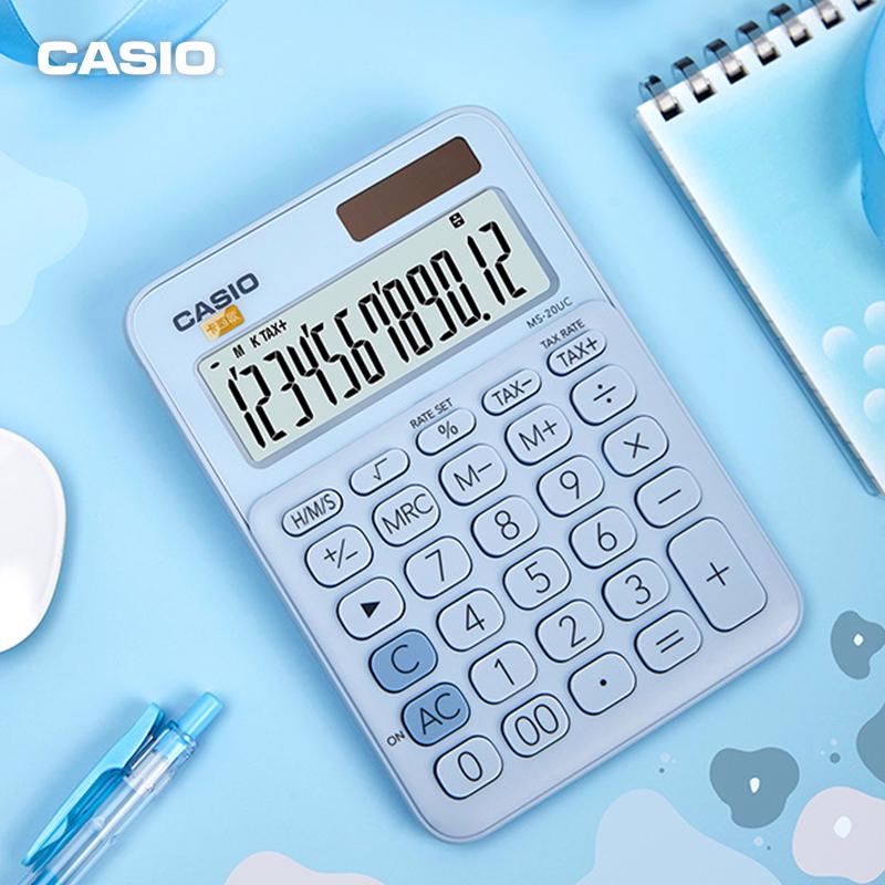 Dopamine Dual-Power Multifunctional Calculator: Stylish, Adorable, and Portable for Office and Desktop Use