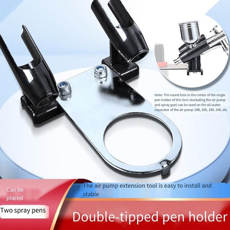 2Pcs/set Simple Airbrush Holder Airbrush Stand for Airbrush Stand Support Airbrushes Model Painting Accessories