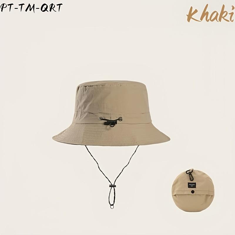 Unisex Quick-drying Outdoor Hat Foldable and Breathable Suitable for Casual Wear Bucket Hat Fishing Outdoor Travel