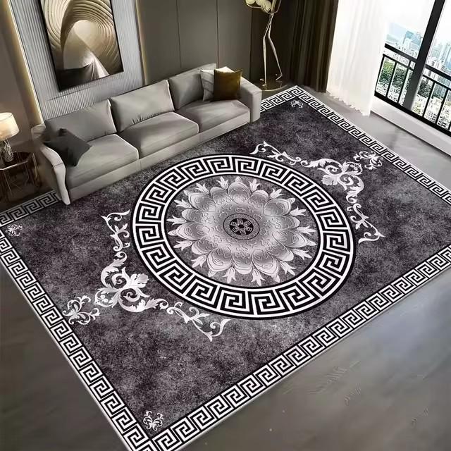 Brand New Luxury Carpet and Living Room Decor Carpet Elastic Mat Bedroom Carpet Home Decor Non-slip Mat Machine Washable