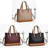Street Style Womens Large Capacity Tote Bag With Pu Material For Daily Use