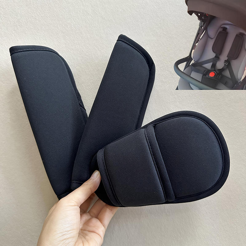 Three Piece Seat Belt Shoulder Protector Seat Trolley Shoulder Strap Protector Universal Accessory Car Seat Belt Shoulder Pad High Quality
