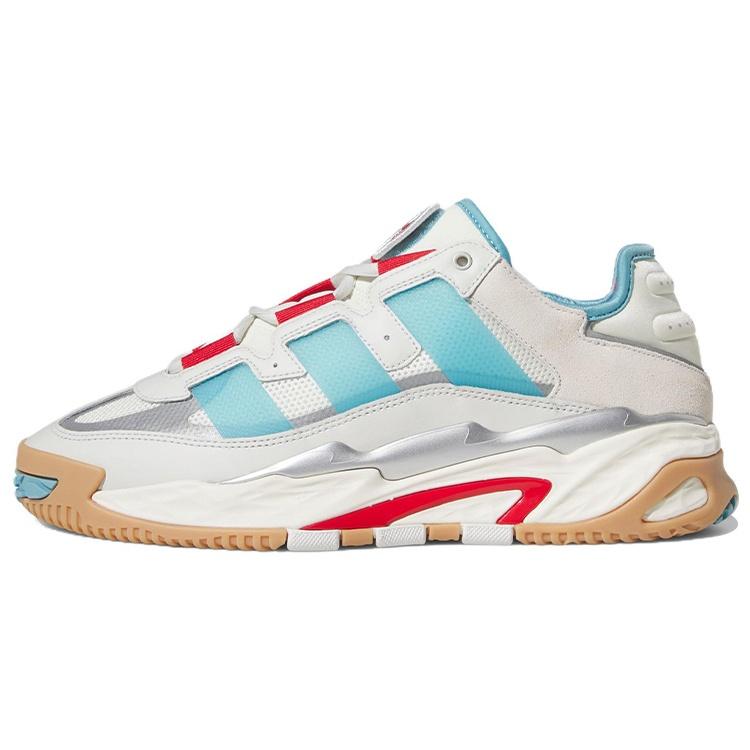 adidas Niteball Shoes Crystal White Preloved Blue Men s FZ5798 EU 36