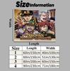 Jojos Bizarre Adventure Wall Tapestry Aesthetic Wall Hanging Printed Fabric Blanket Decorative Tapestries For Bedroom Living Room Home Decor