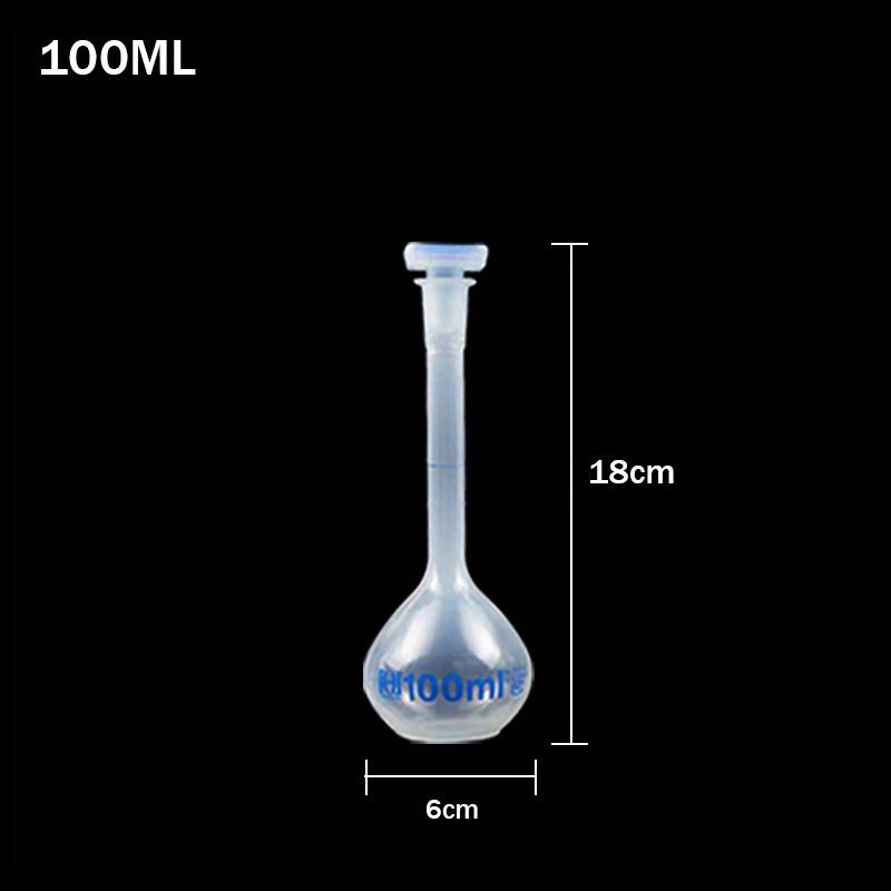 1 Stück 50ml/100ml/250ml/500ml 1 Stück Messkolben mit einer Teilung Messkolben Graduierte Flasche für chemische Tests