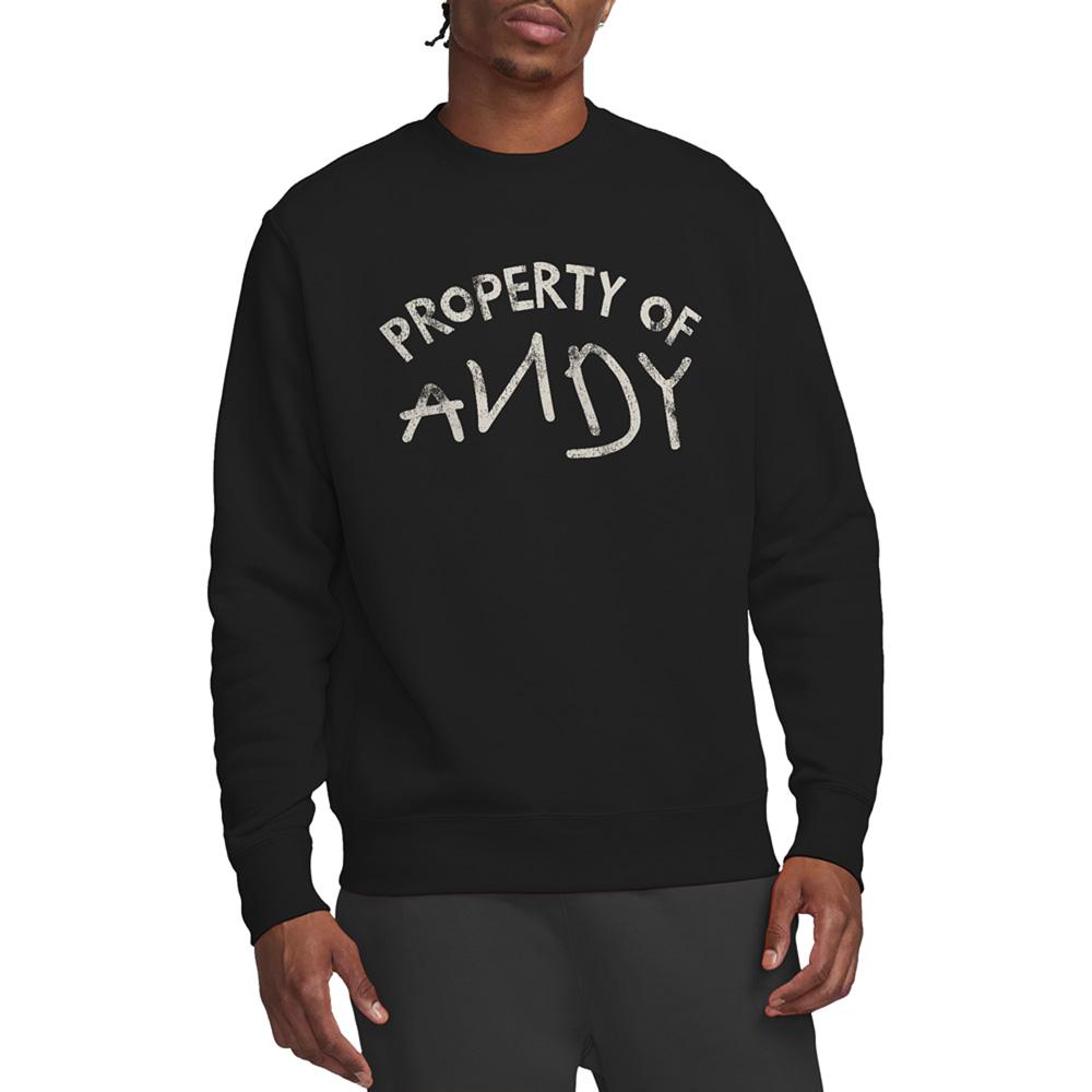 Toy Story Unisex Adult Property Of Andy Sweatshirt