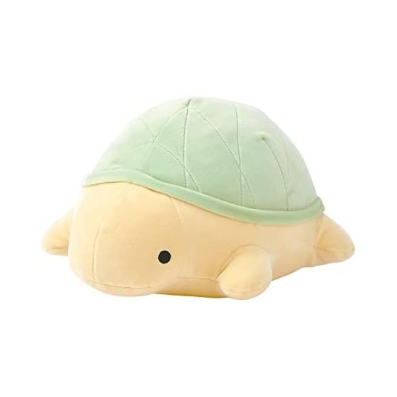 Ribuhaato Bolster Marshmallow Aquamie Turtle (Total Length Approx. 27cm) Stuffed Toy Waist Pad 88301-51