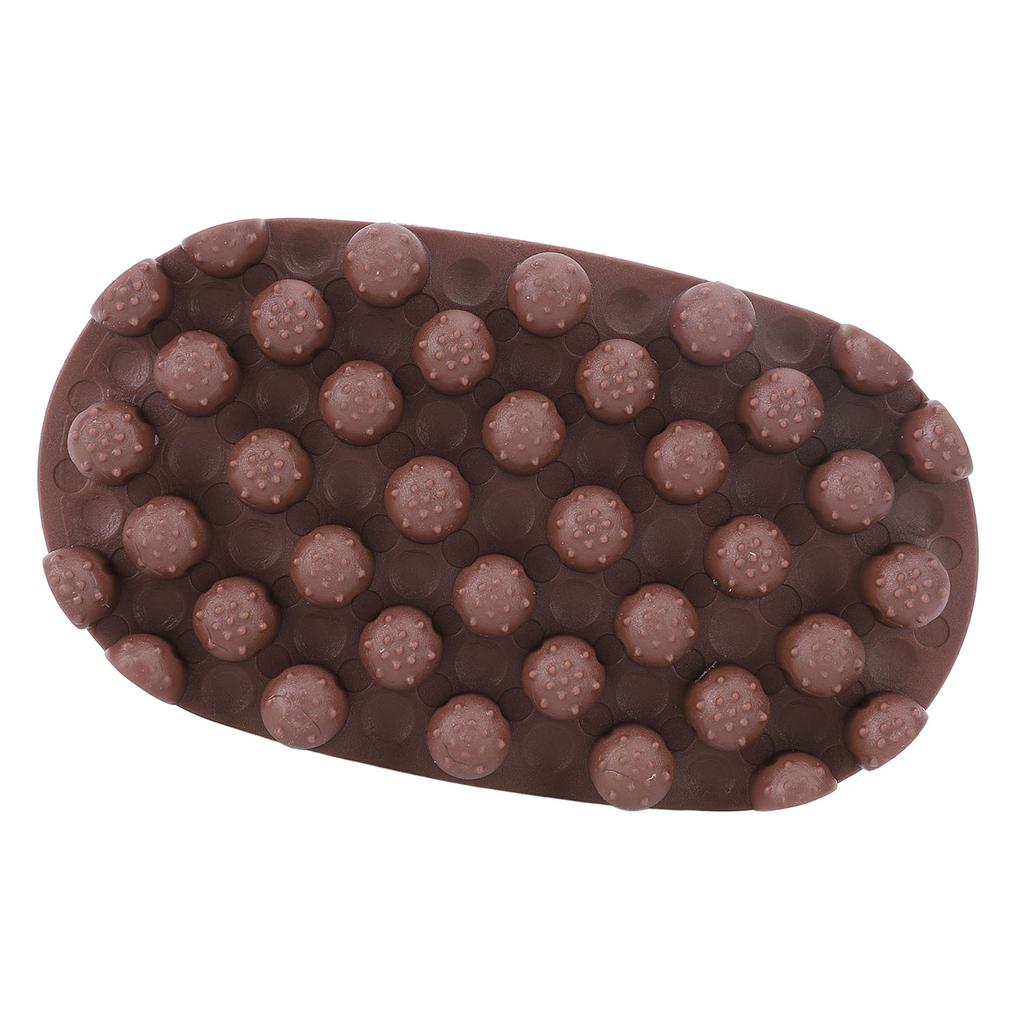 Rubber Curling Hair Brush Washable Compact Portable Twist Curl Comb Hair Styling Tool for Daily Use Travel