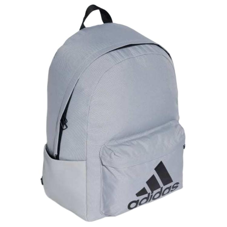 Adidas Polyester Backpack Regular Unisex Gray & Black Adidas IZ1884